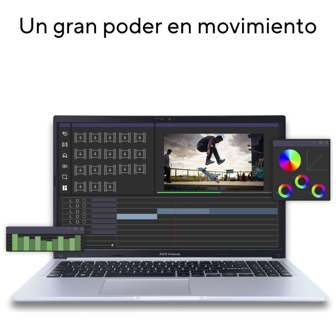 Laptop Asus Vivobook 15.6" D1502Ia-Ej214W R5 4600H 16G 256Ssd