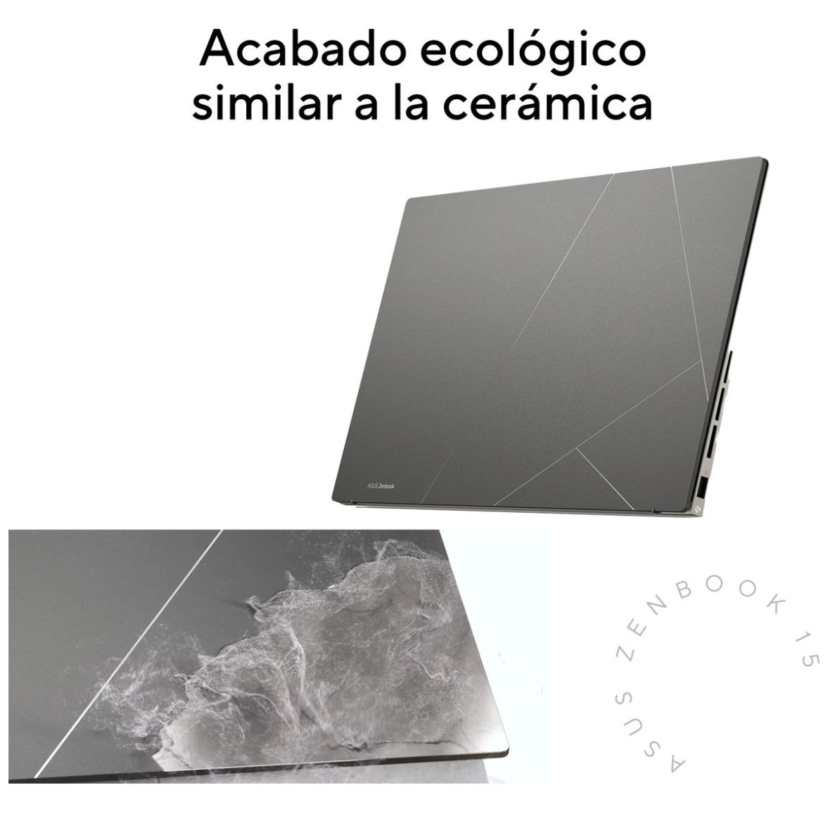 Laptop Asus Zenbook 15.6" Um3504Da-Bn177W R7-7735U 16G 512Ssd