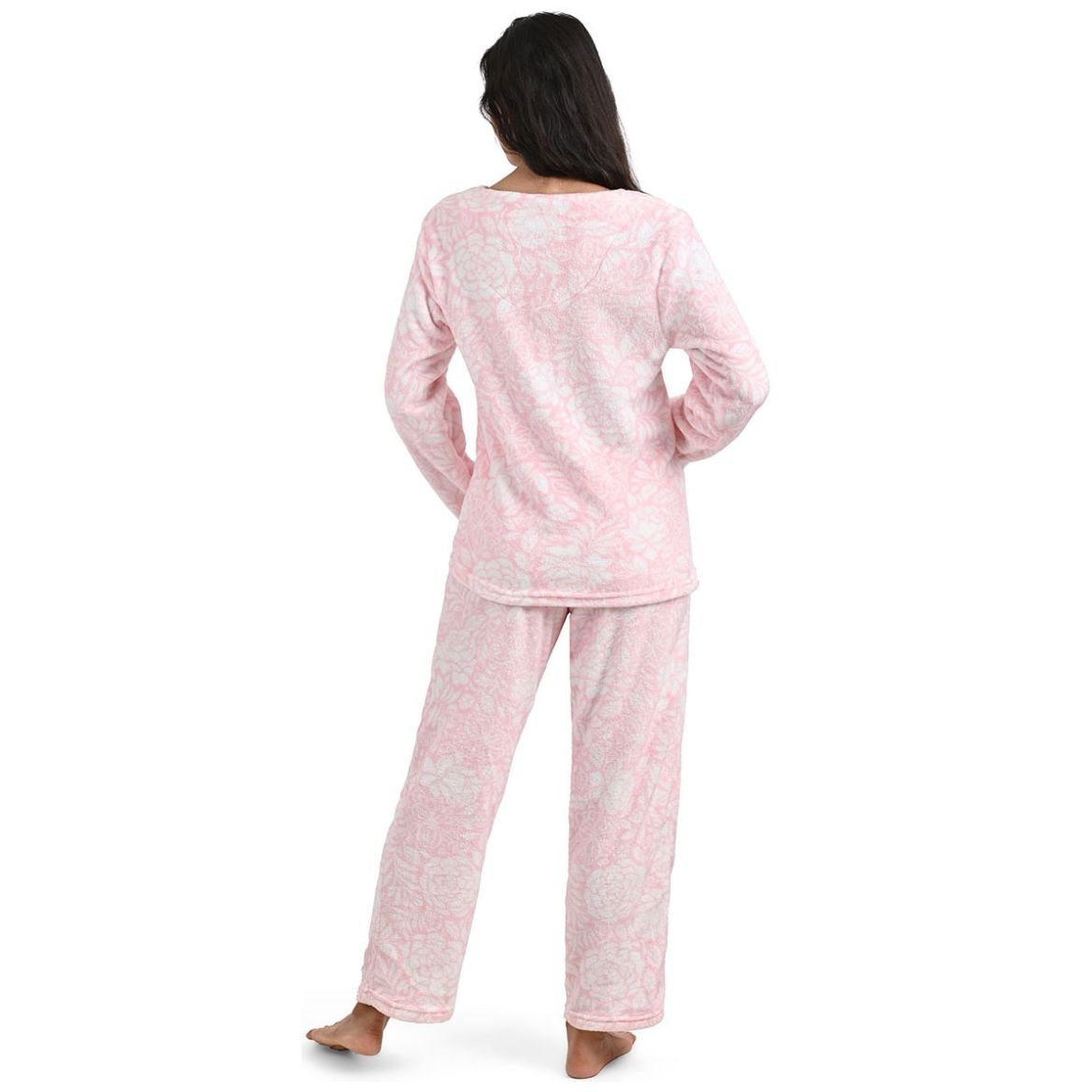 Pijama Manga Larga y Pantalón Flannel Intime Lingerie