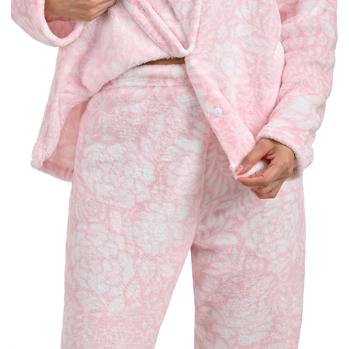 Pijama Manga Larga y Pantalón Flannel Intime Lingerie