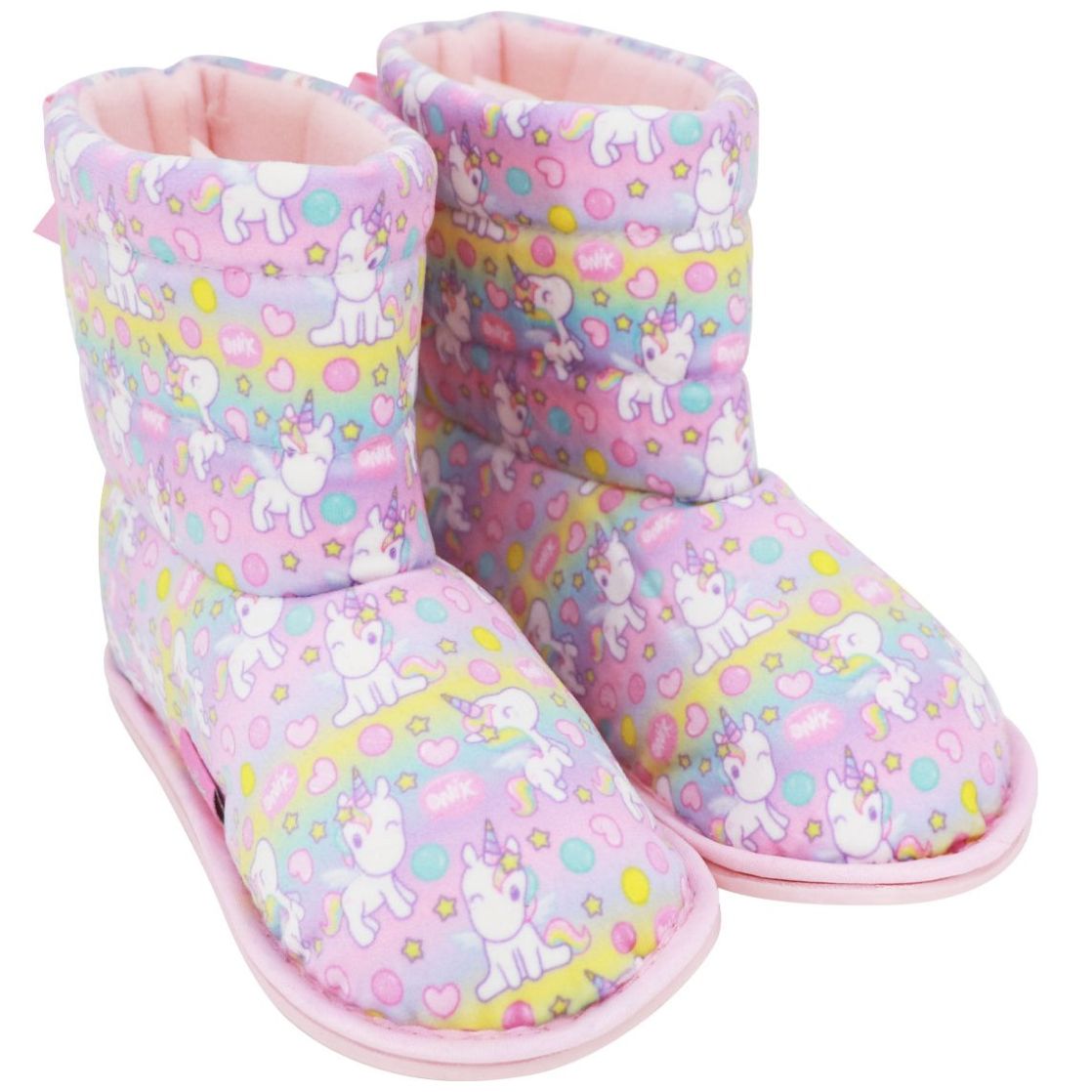 Pantufla Bota Personajes Xch-Xg Rosa