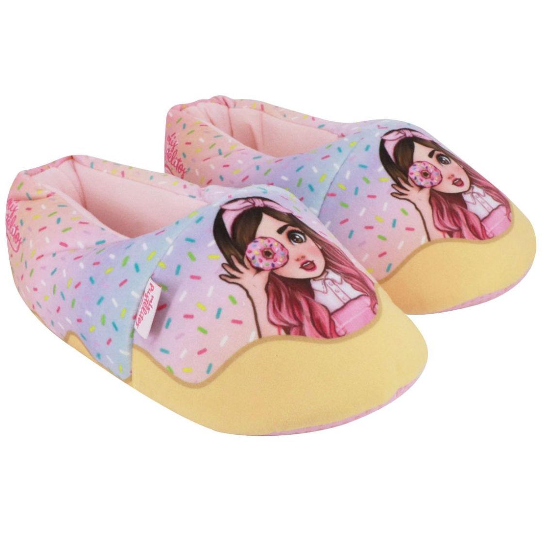 Pantufla Personajes 3D Pastel Ch-G Colores