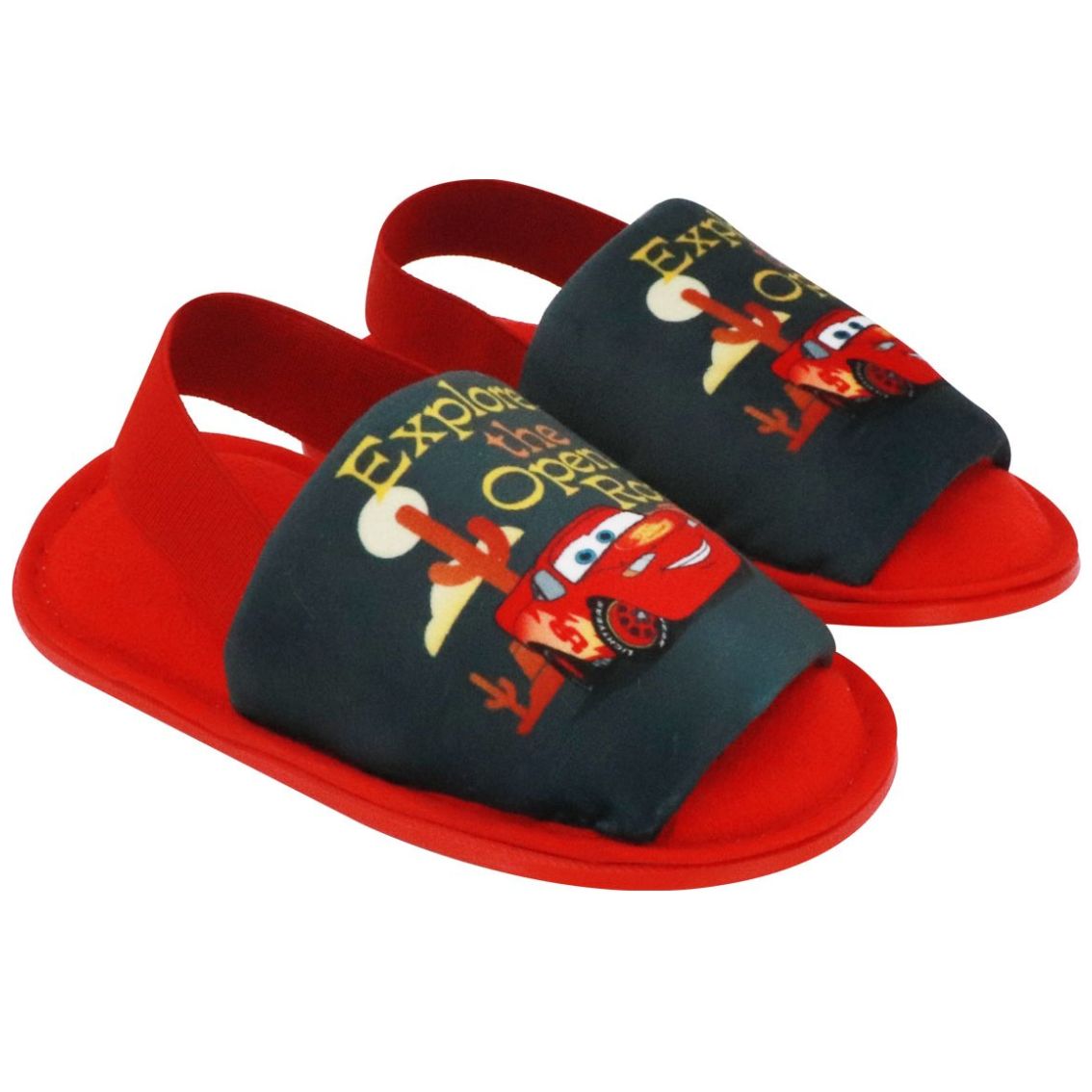 Pantufla Personajes Cars Ch-Xg Rojo