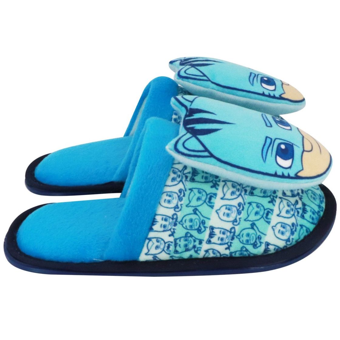 Pantufla Personajes Pj Mask Ch-Xg Azul