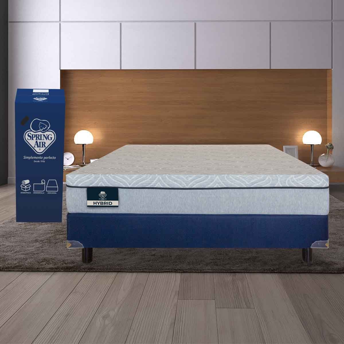 Colchón en Caja Matrimonial Hybrid Dreams Spring Air