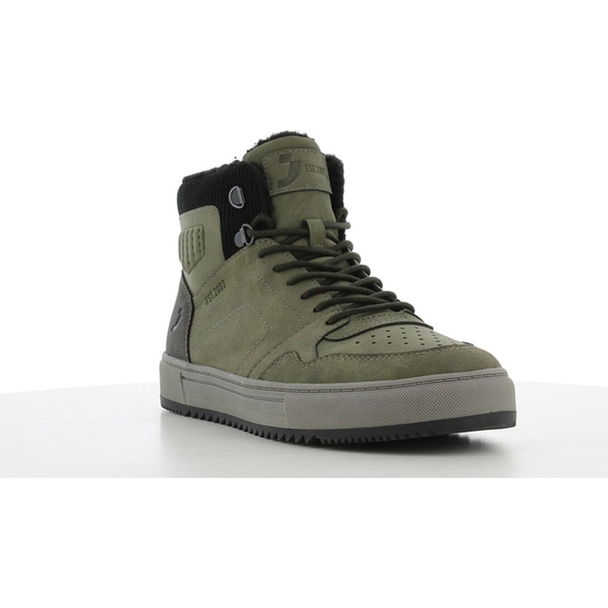 Tenis Bota para Hombre Verde Sprox