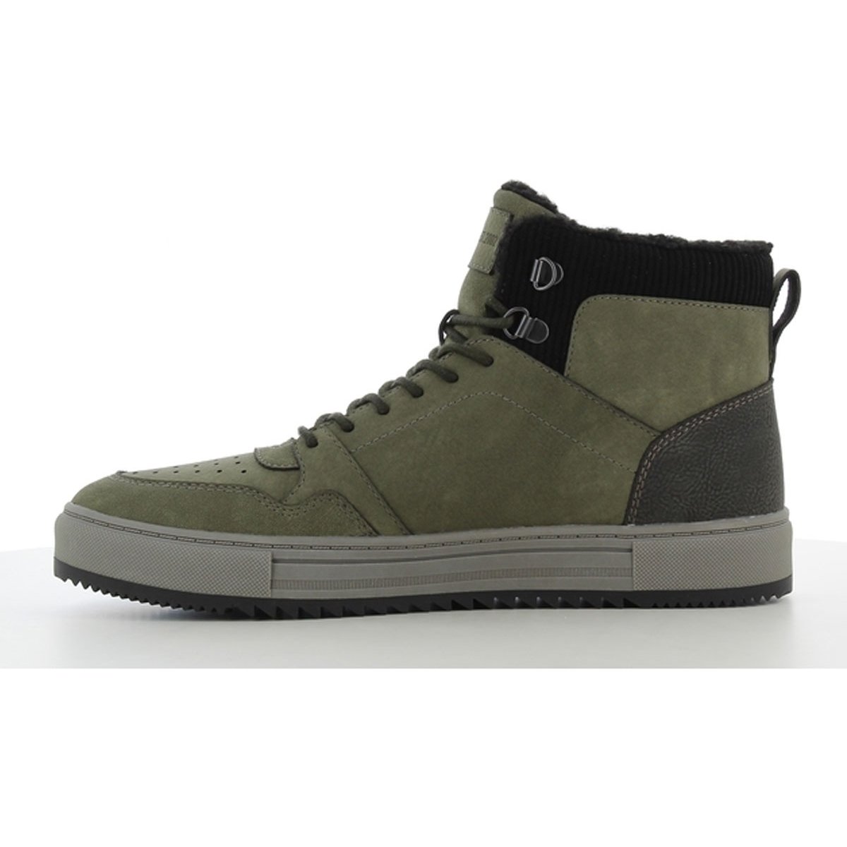 Tenis Bota para Hombre Verde Sprox
