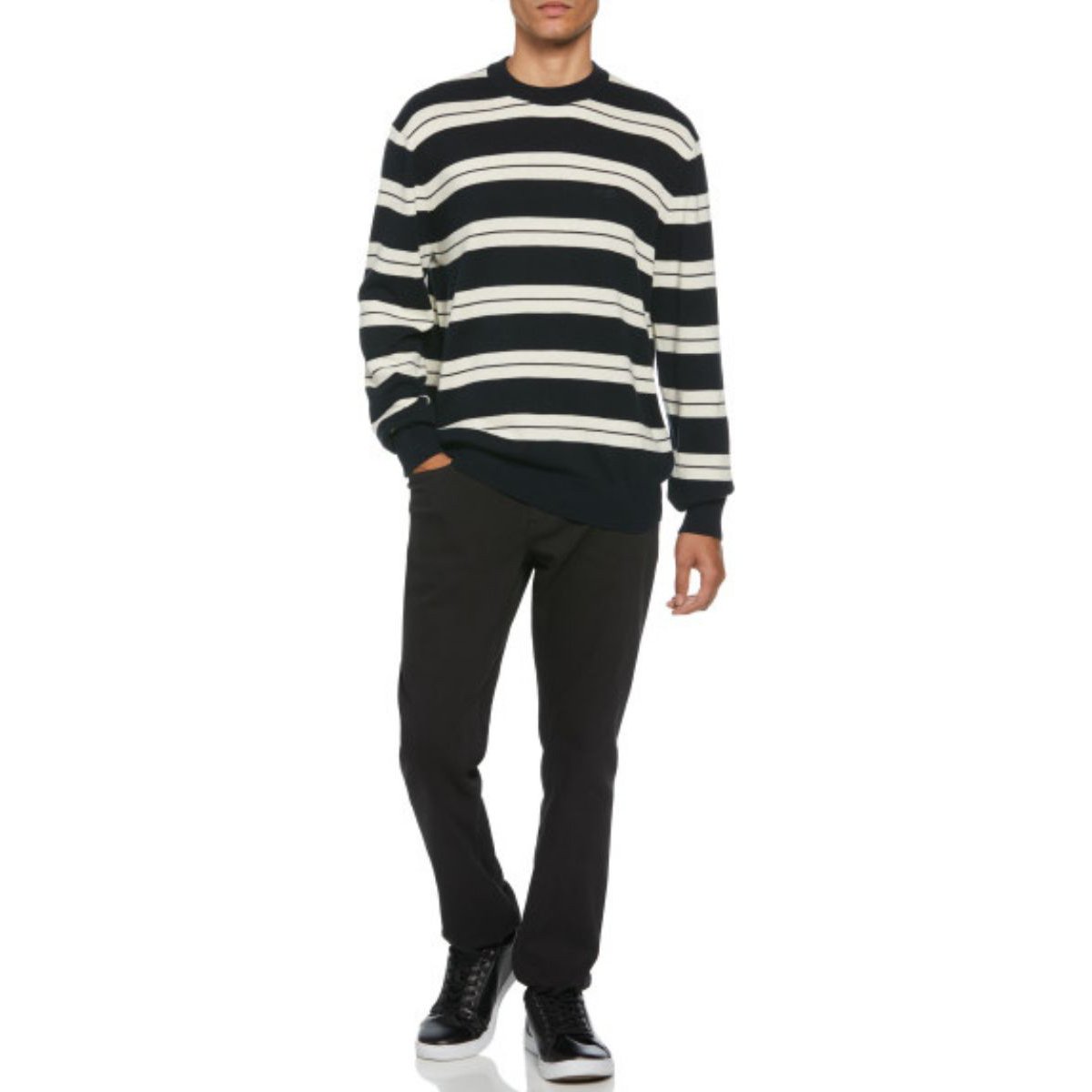 Sueter Perry Ellis America a Rayas para Hombre