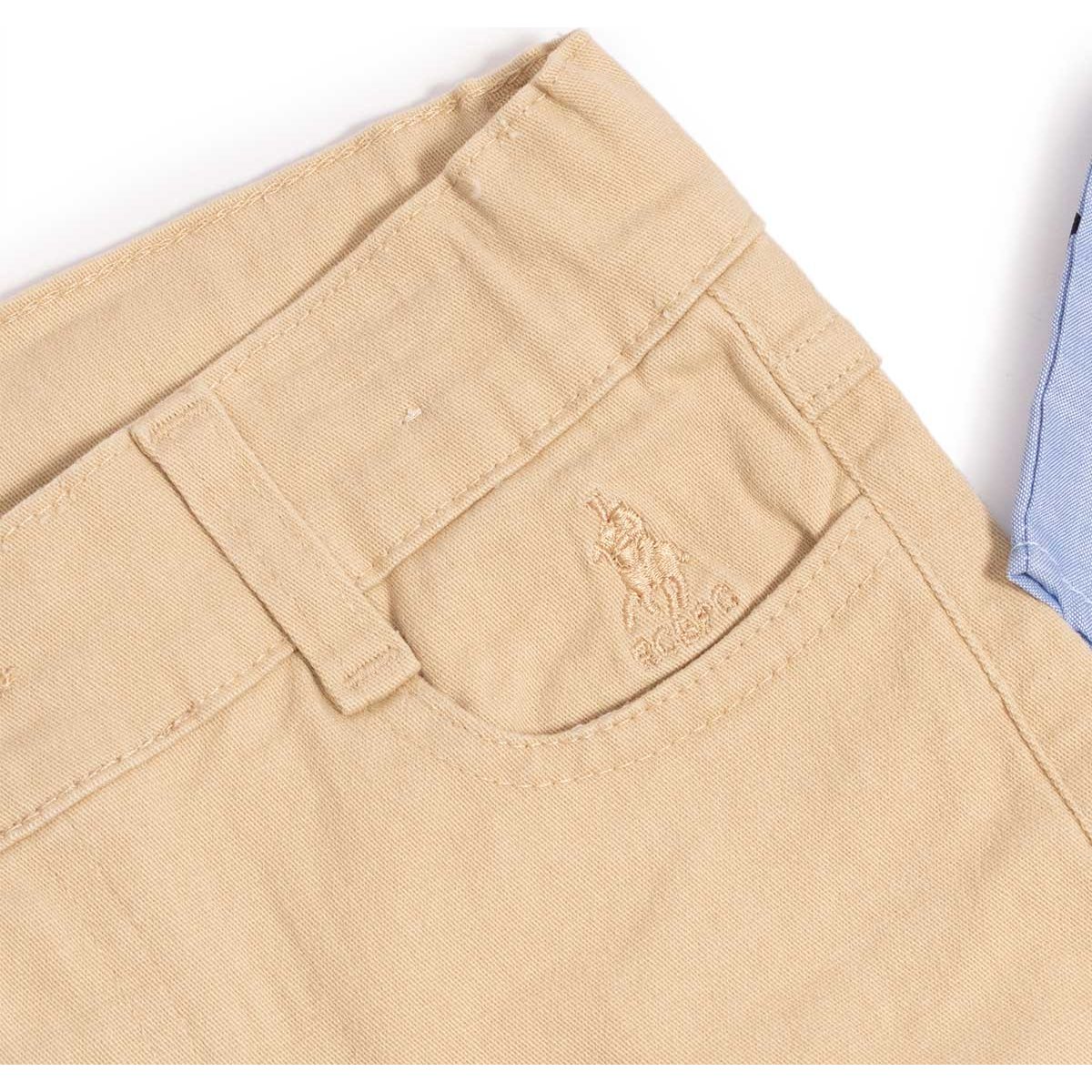 Conjunto para Niño 2 Piezas Camisa Manga Larga Pantalón Gabardina Royal Polo Club