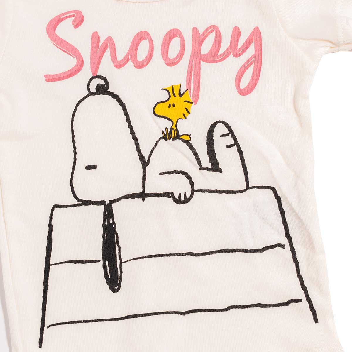Set para Bebé 3 Piezas Playera Pañalero Y Pantalón Snoopy