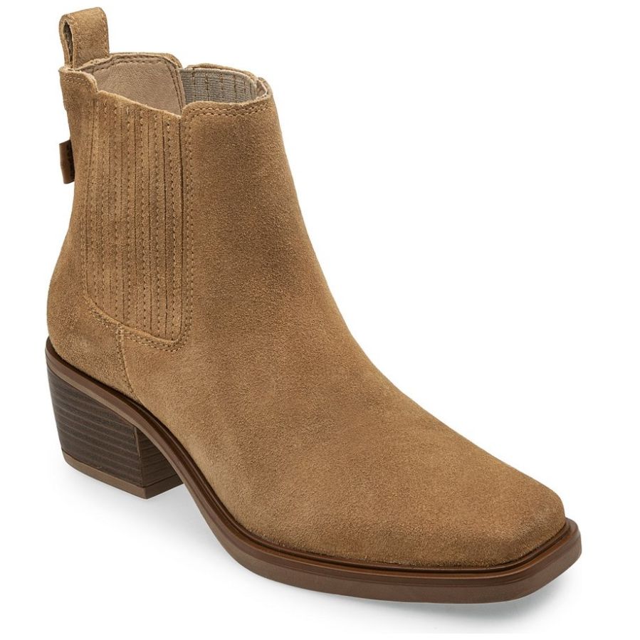 Bota Vaquera con Elásticos Beige Levis