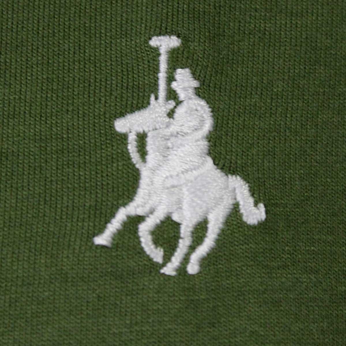 Playera Polo Club Manga Corta Cuello Redondo Militar para Hombre