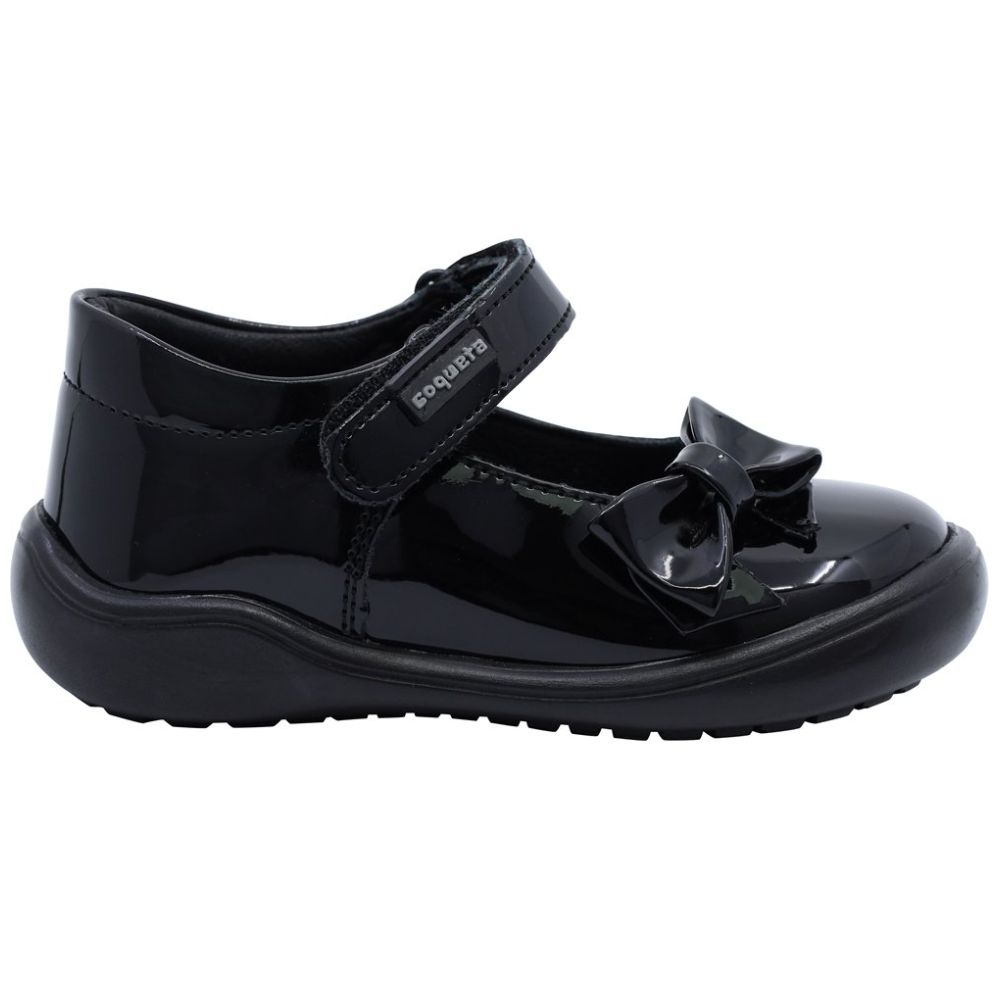 Zapato Coqueta con Velcro 13 17 Negro