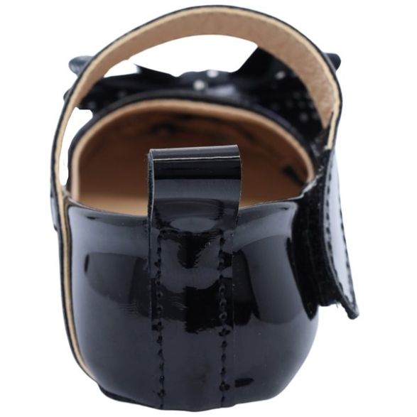 Balerina Coqueta Bebé con Moño 10-12 Negro