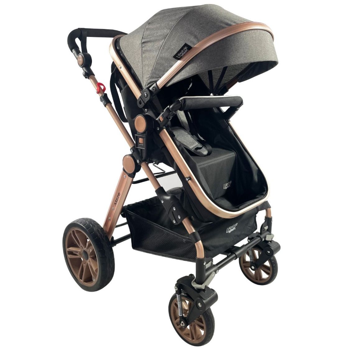 Carriola Sistema de Viaje Alizze Negro Lifestyle By Infanti