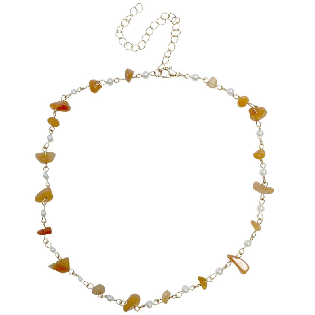 Collar Piedra Perla Aktuales