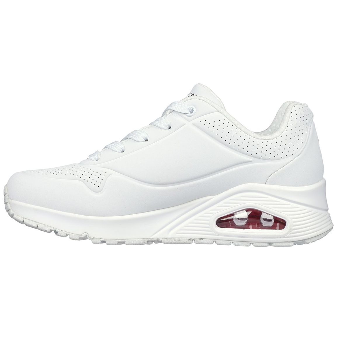 Tenis Diseño de Corazones Blanco Skechers