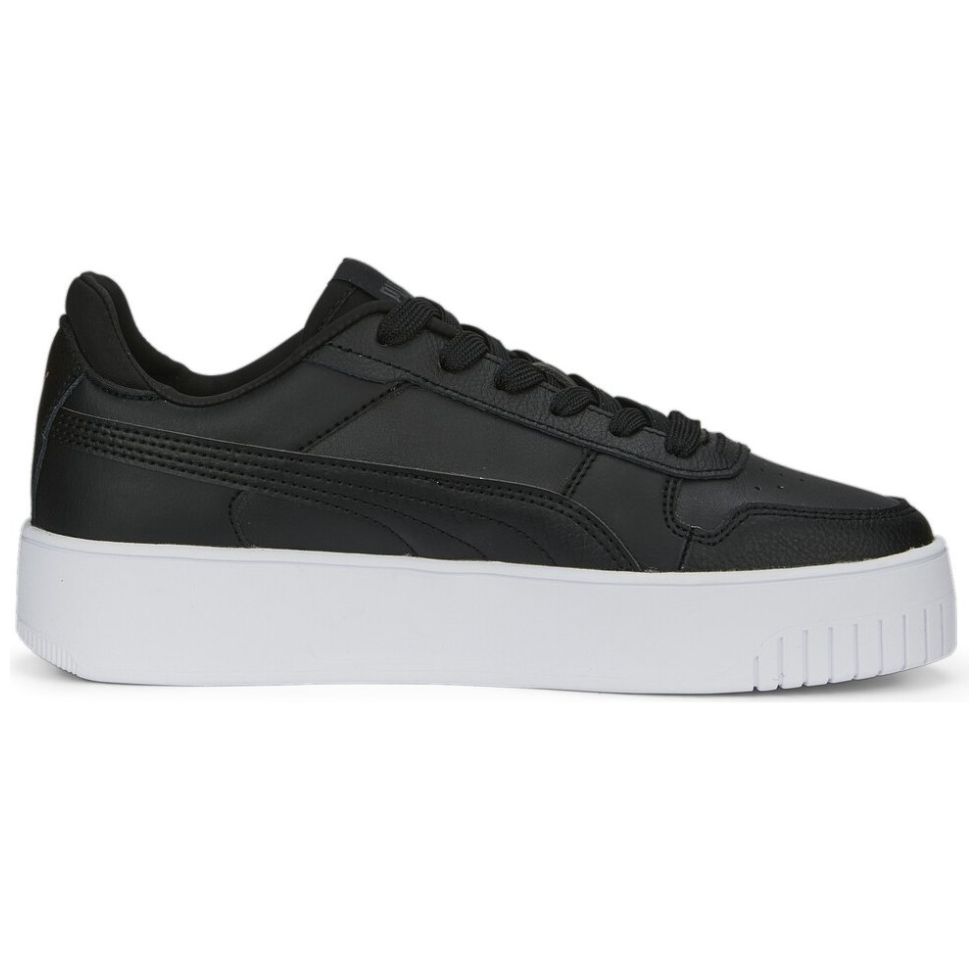 Tenis Casual con Plataforma Negro Puma