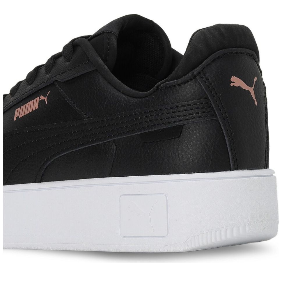 Tenis Casual con Plataforma Negro Puma