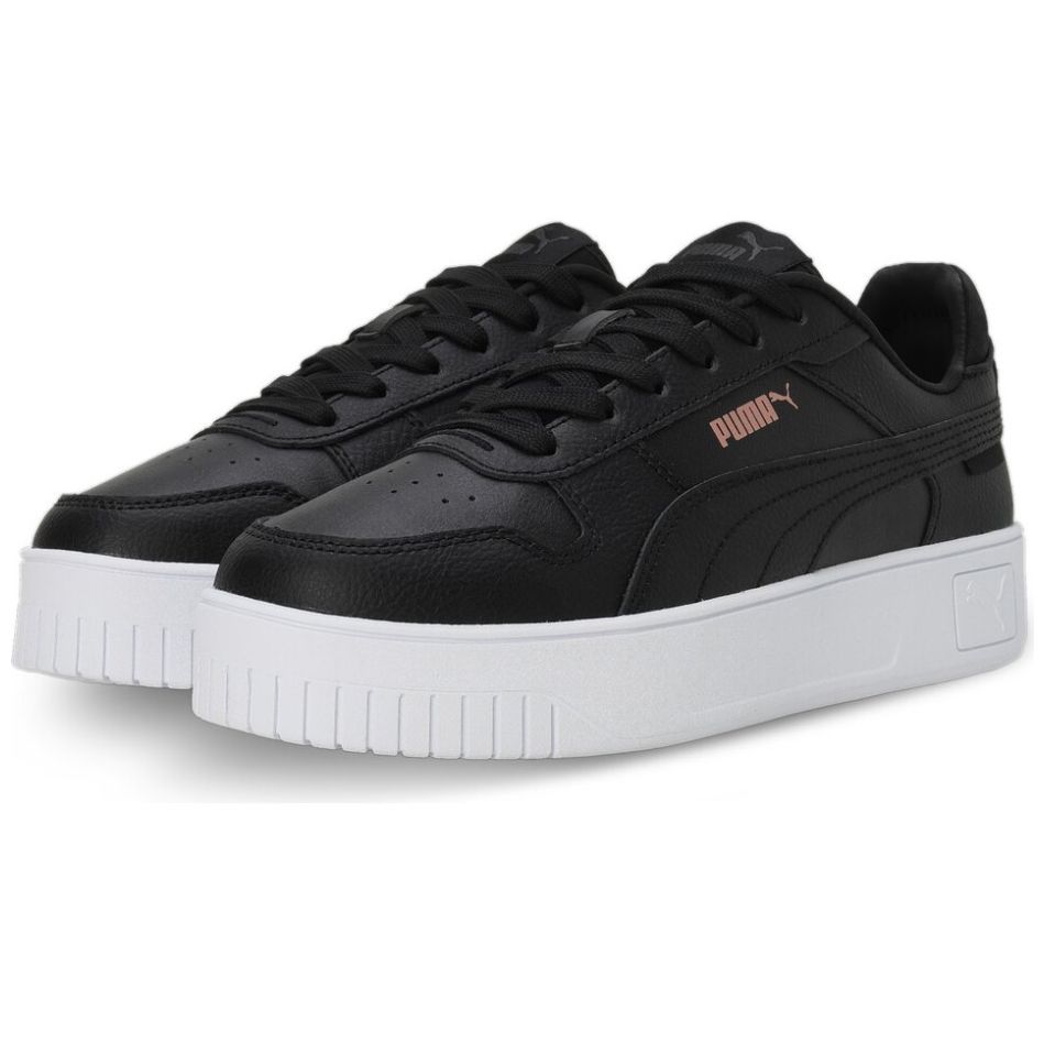 Tenis Casual con Plataforma Negro Puma