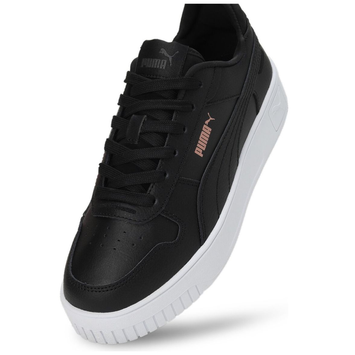 Tenis Casual con Plataforma Negro Puma