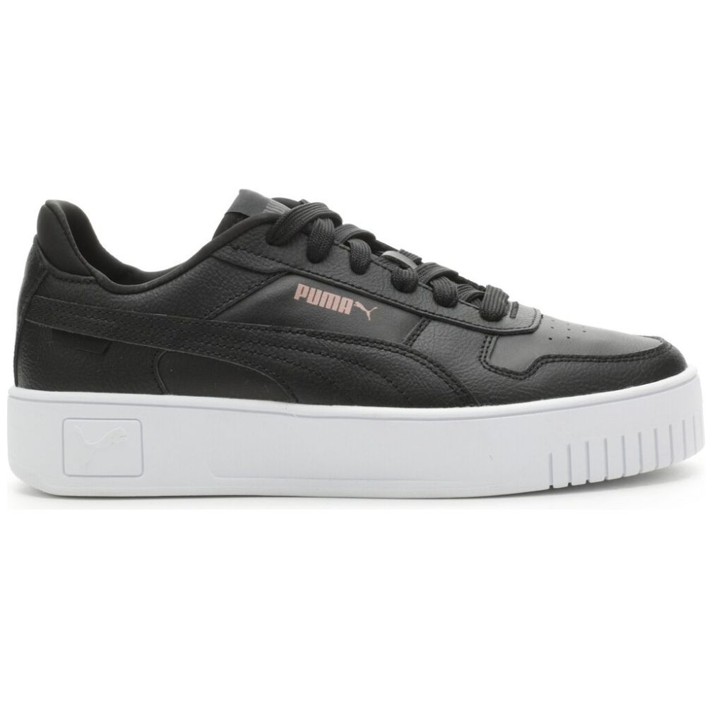 Tenis Casual con Plataforma Negro Puma