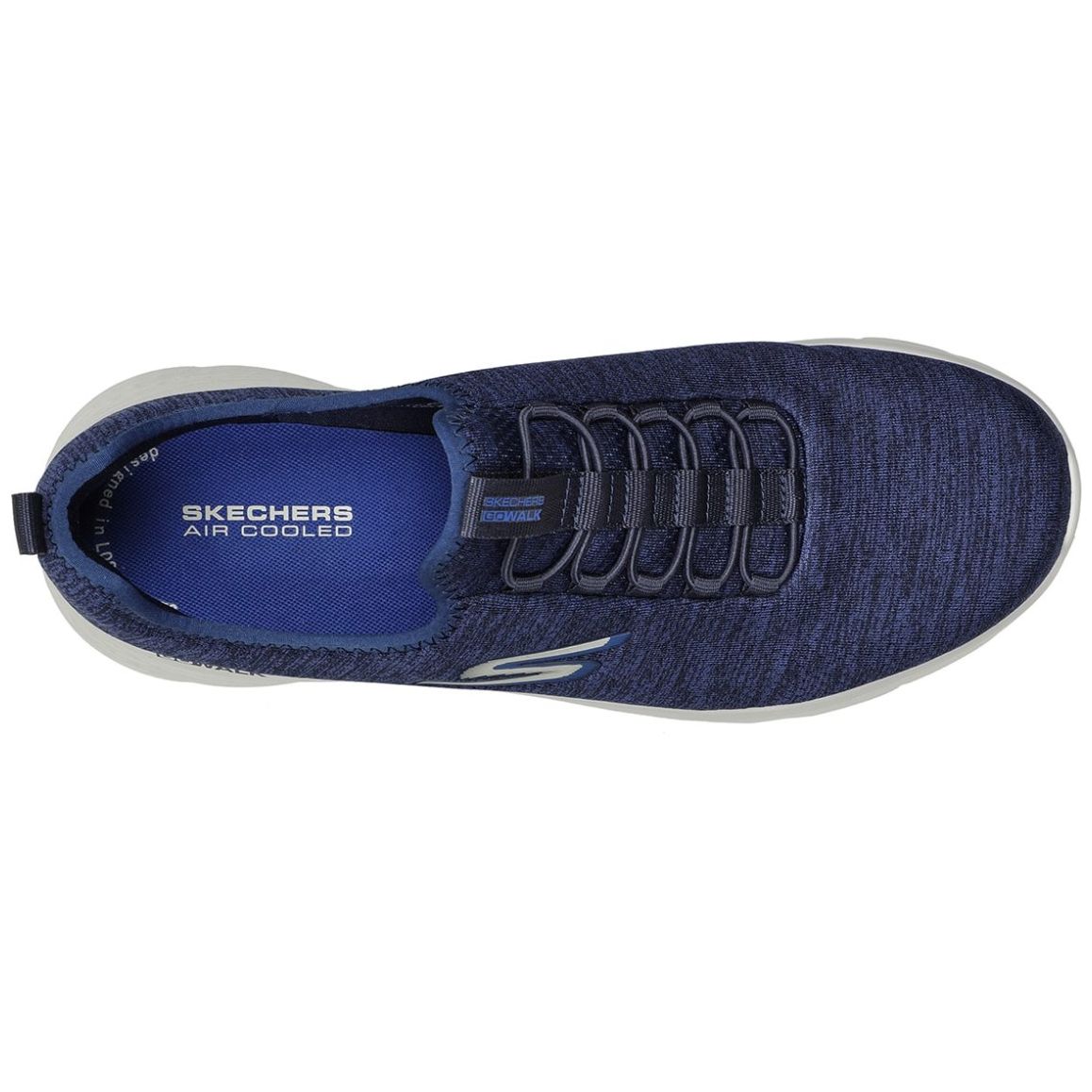 Tenis Skechers Slip On Azul