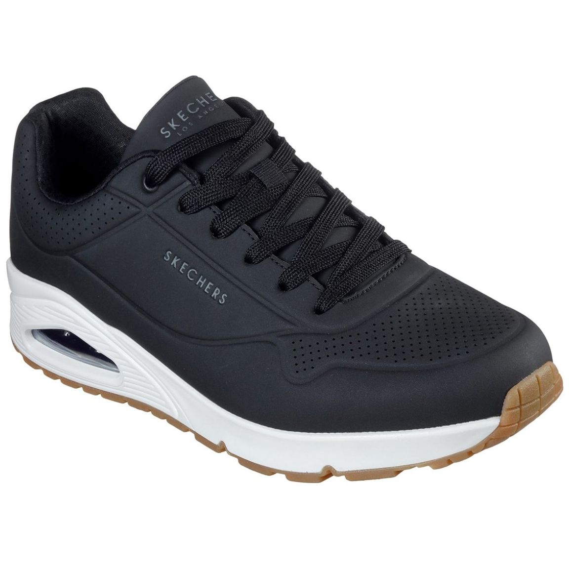 Skechers blancos con online negro