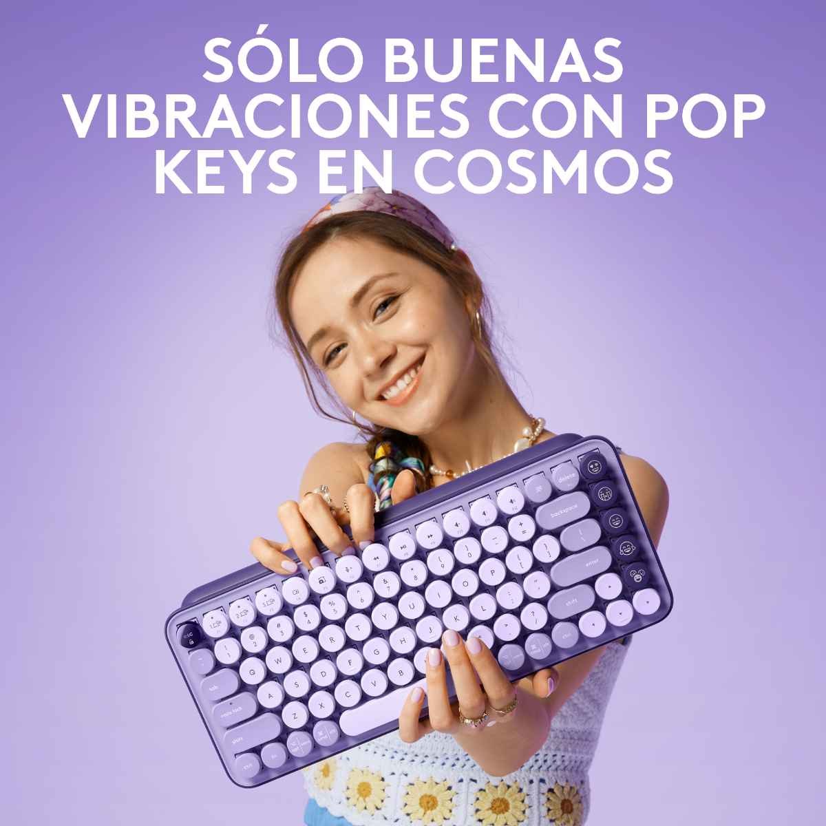 Teclado Logitech Pop Cosmos
