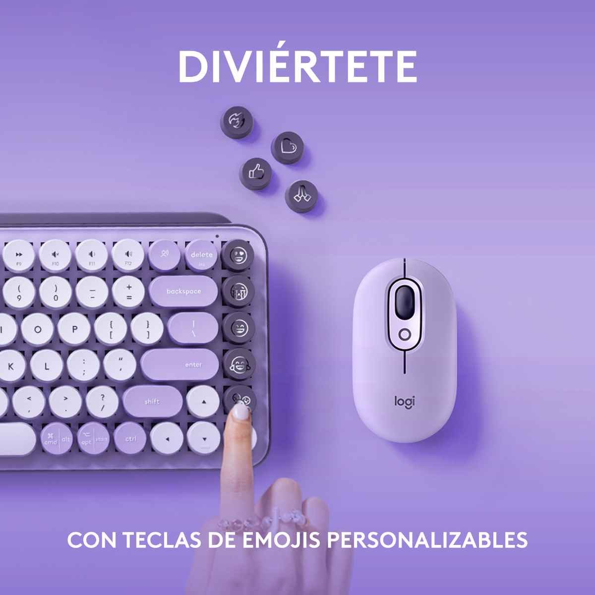Teclado Logitech Pop Cosmos