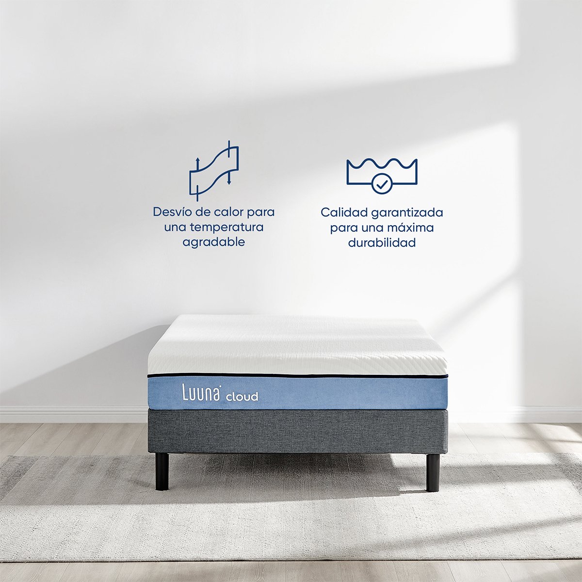 Colchón de Caja Individual Cloud Luuna