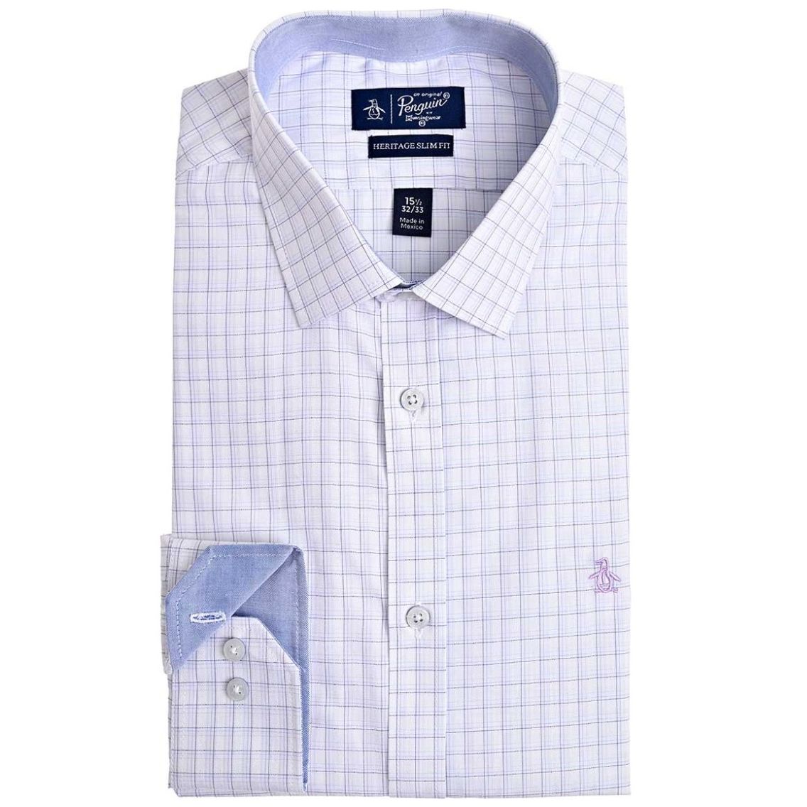 Camisa Original Penguin Vestir Slim Fit para Hombre
