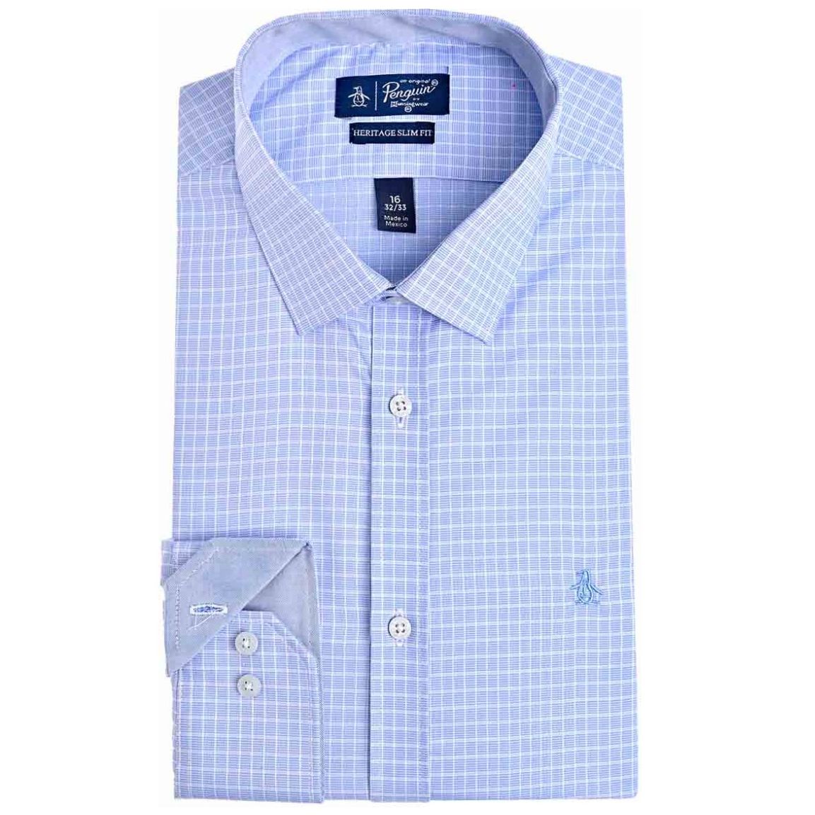 Camisa Original Penguin Vestir Slim Fit para Hombre