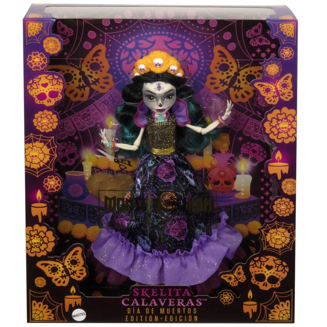 Monster High Muñeca Skelita Calaveras