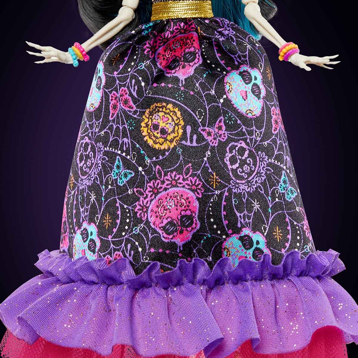 Monster High Muñeca Skelita Calaveras