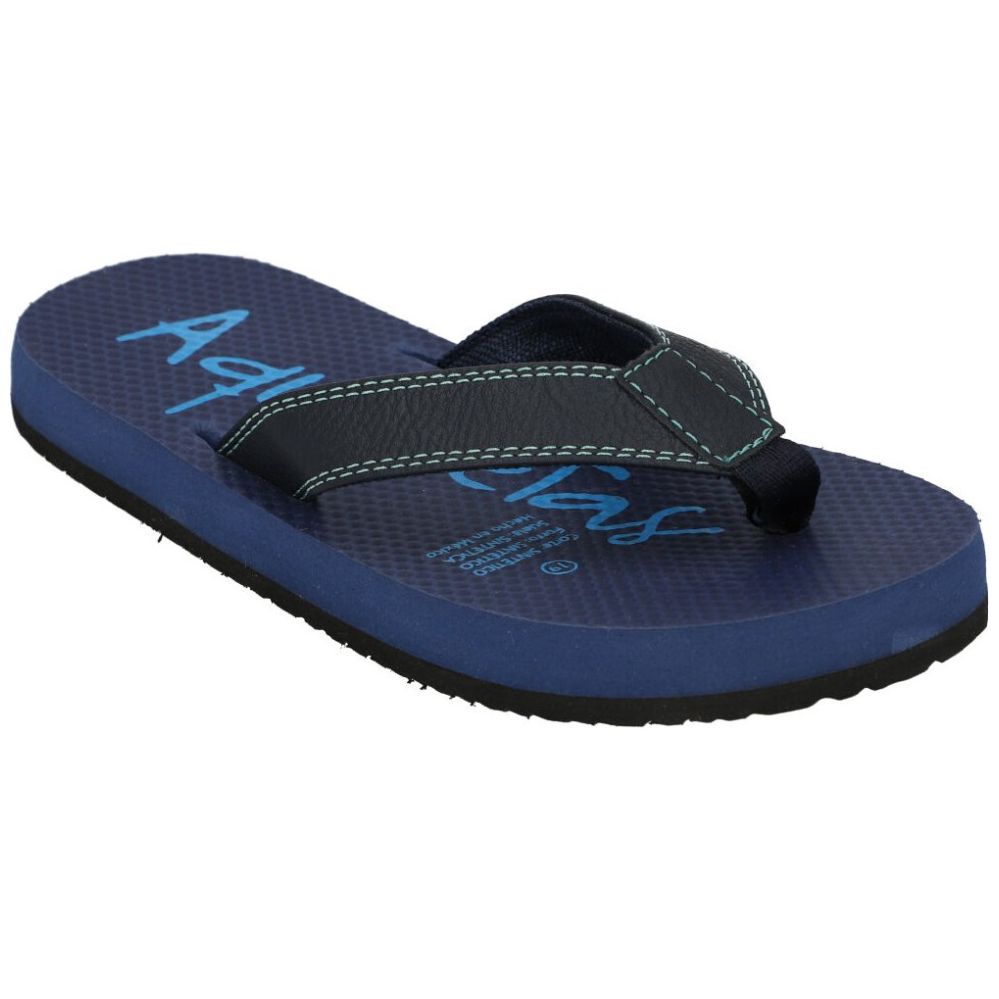 Sandalia Aqualetas Flip Flop 19-23 Azul