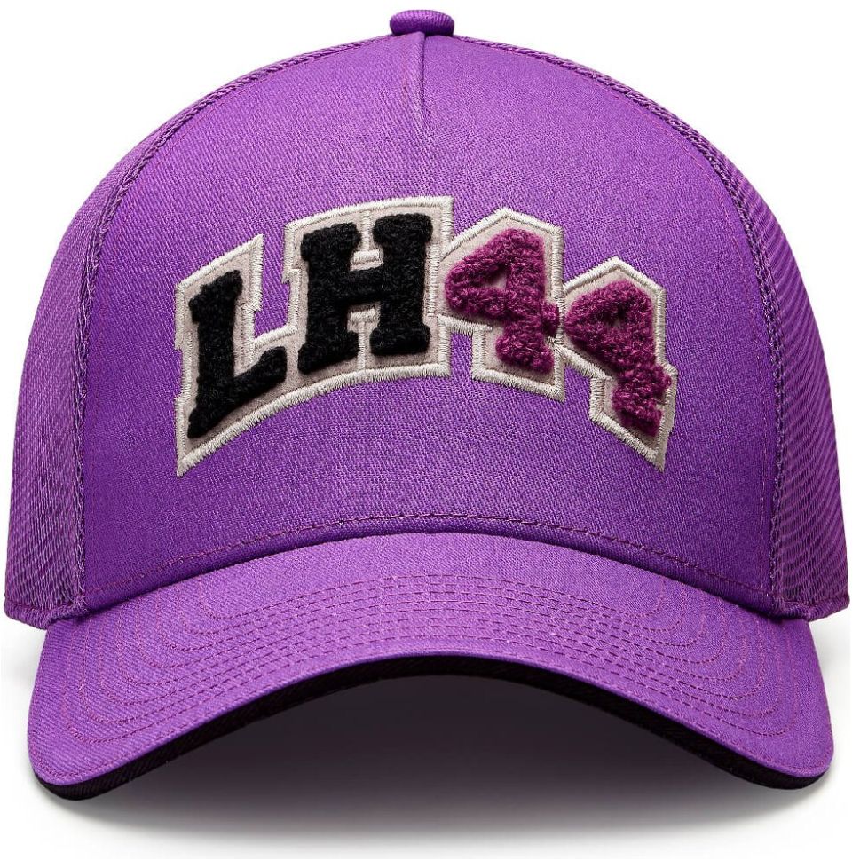 Gorra Mercedes Morado Hamilton Unisex