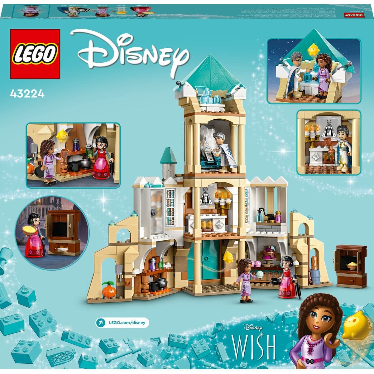 Castillo Del Rey Magnifico Lego Disney Princess