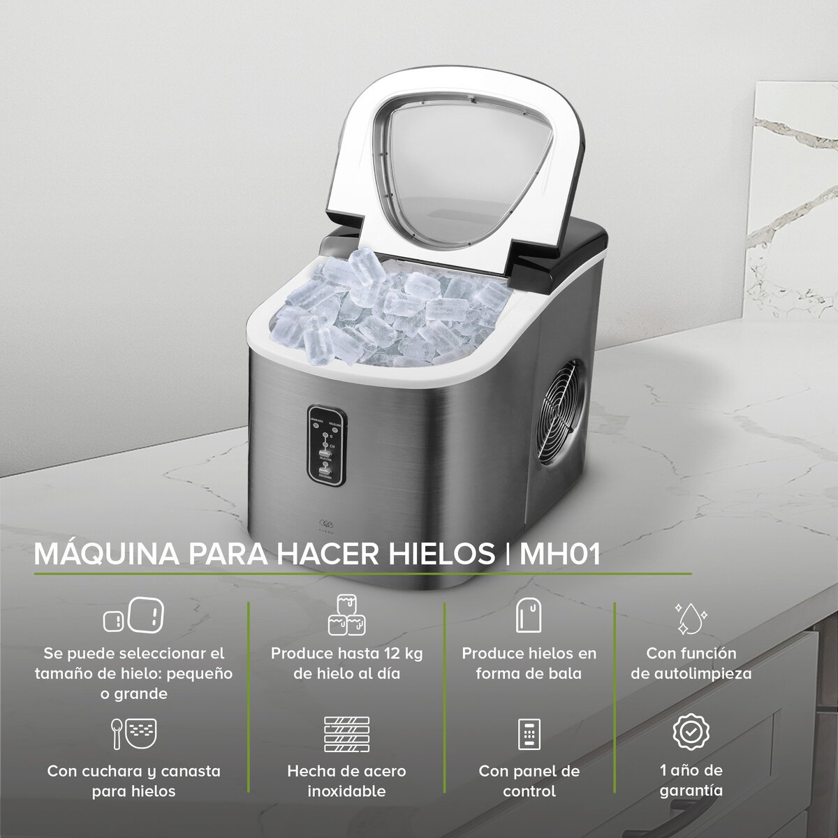 Máquina de Hielo Avera