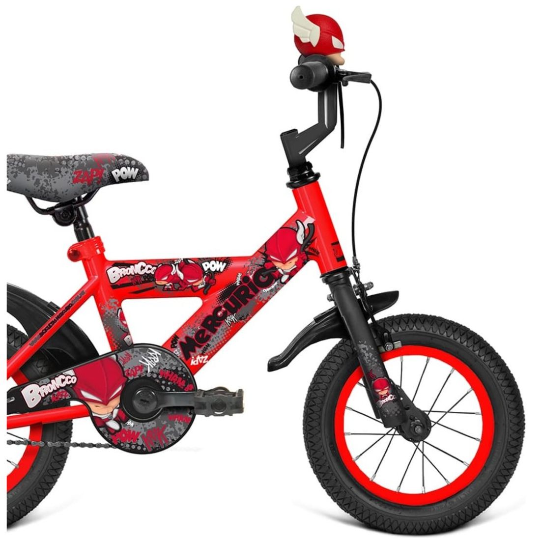 Bicicleta Roja Broncco Rodada 12 1V