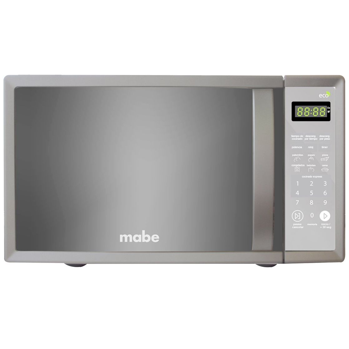 Combo Buen Fin Mabe Estufa 30 Cms Emh7612Dss Inoxidable y Horno de Microondas Hmm70Sej