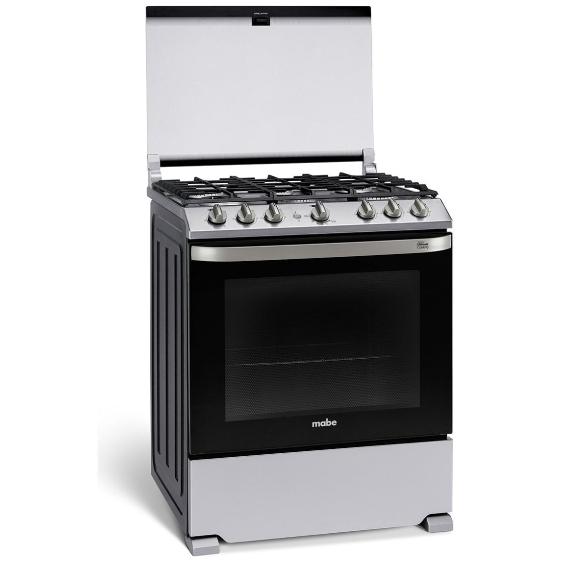 Combo Buen Fin Mabe Estufa 30 Cms Emh7612Dss Inoxidable y Horno de Microondas Hmm70Sej