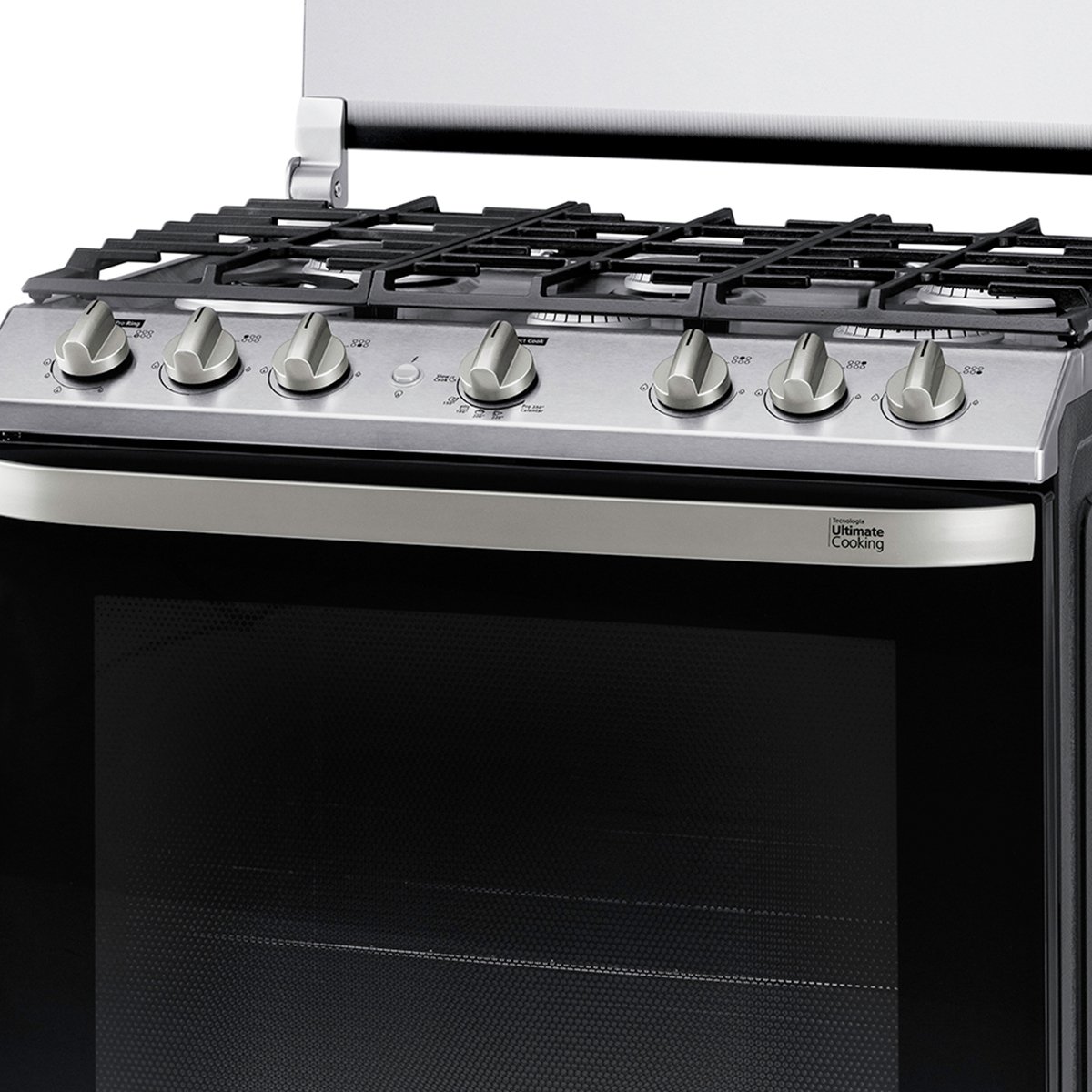 Combo Buen Fin Mabe Estufa 30 Cms Emh7612Dss Inoxidable y Horno de Microondas Hmm70Sej