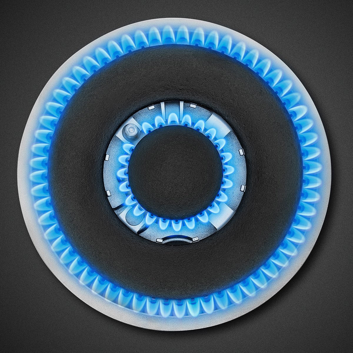 Combo Buen Fin Mabe Estufa 30 Cms Emh7612Dss Inoxidable y Horno de Microondas Hmm70Sej