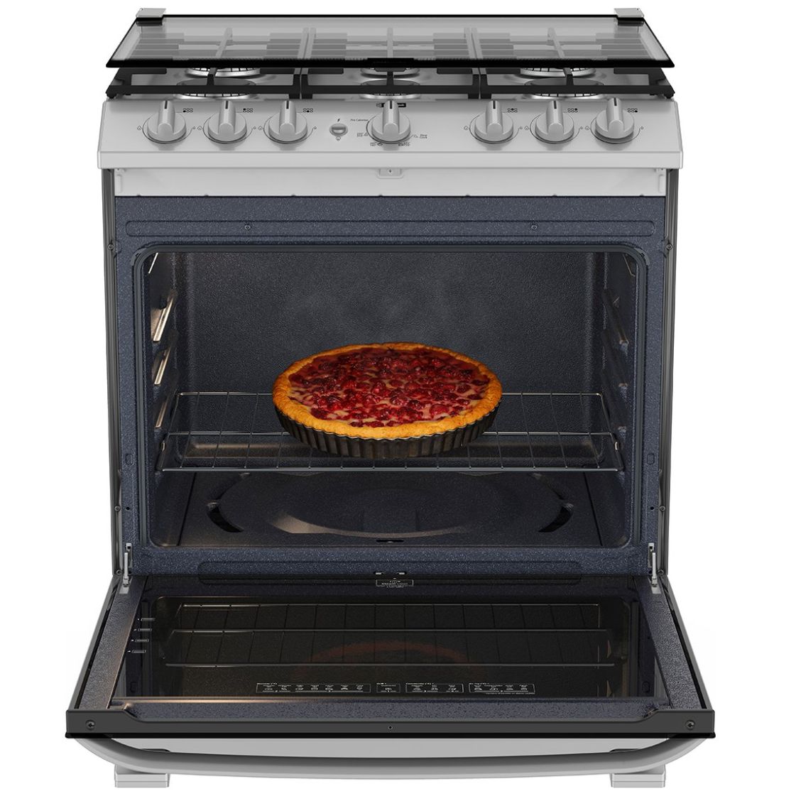 Combo Mabe Estufa 30” Emh7612Js0 Y Campana Cmpu761Gx0
