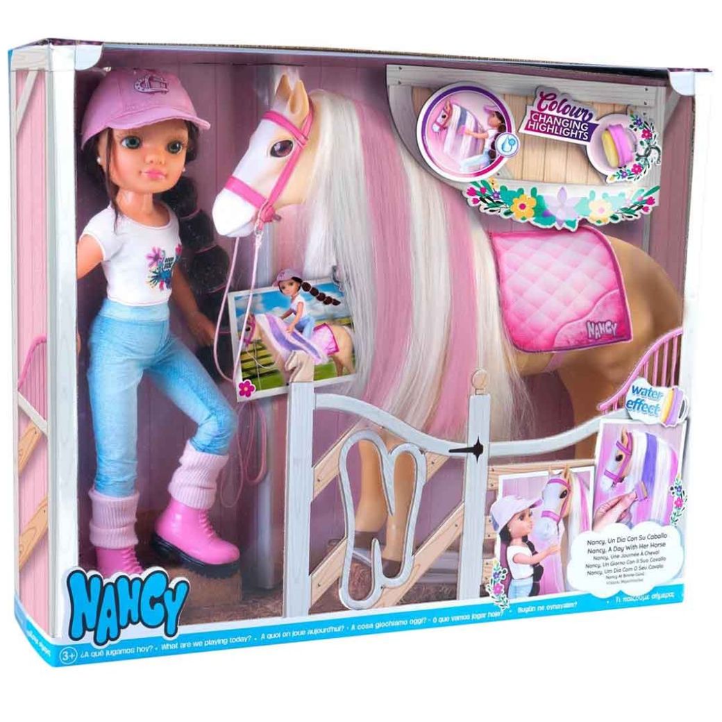 Muñeca Nancy un Día con Su Caballo