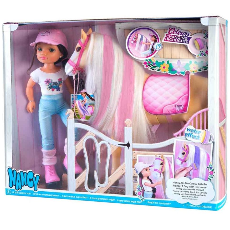 Muñeca Nancy un Día con Su Caballo