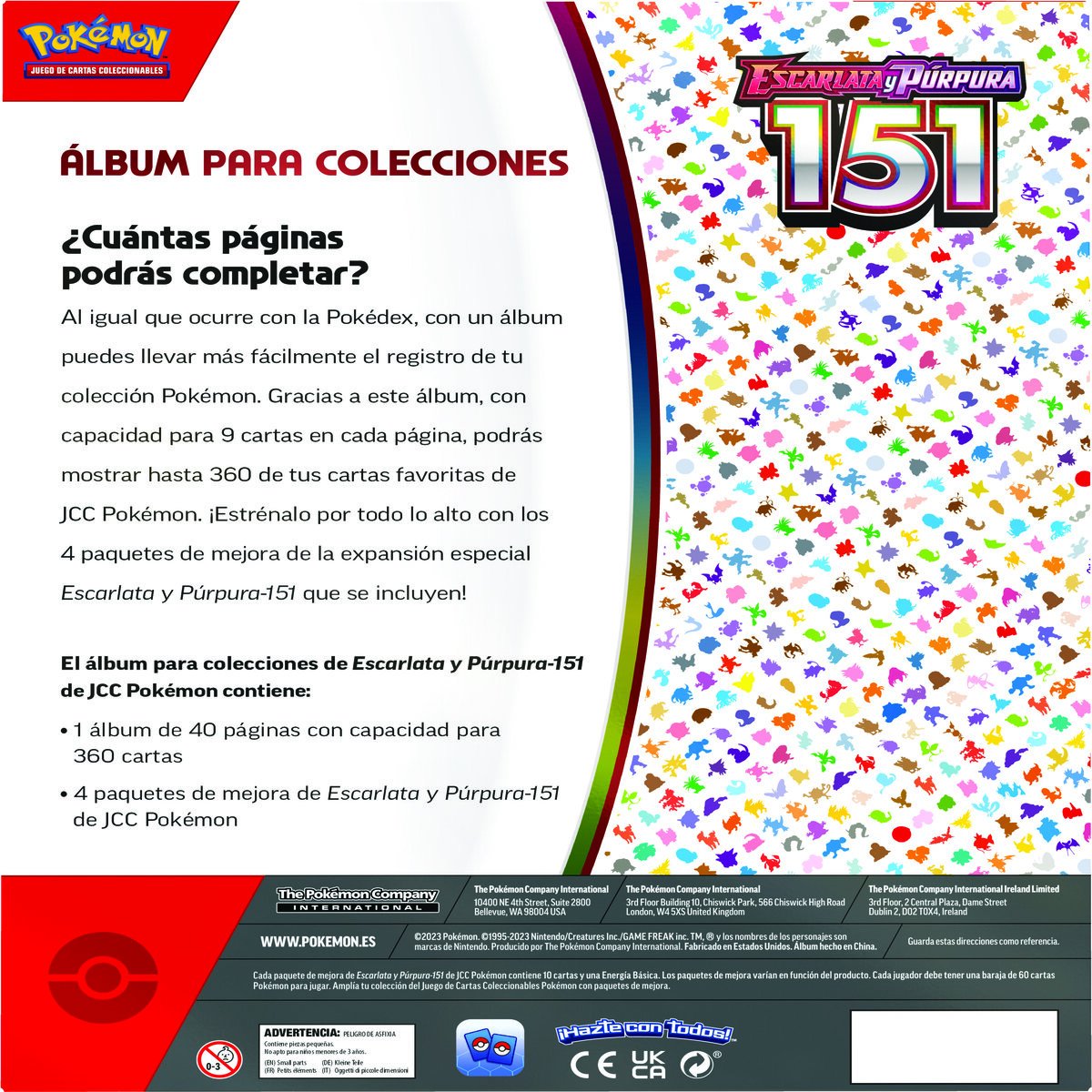 Pokémon Tcg: Scarlet & Violet- 151 Binder Collection