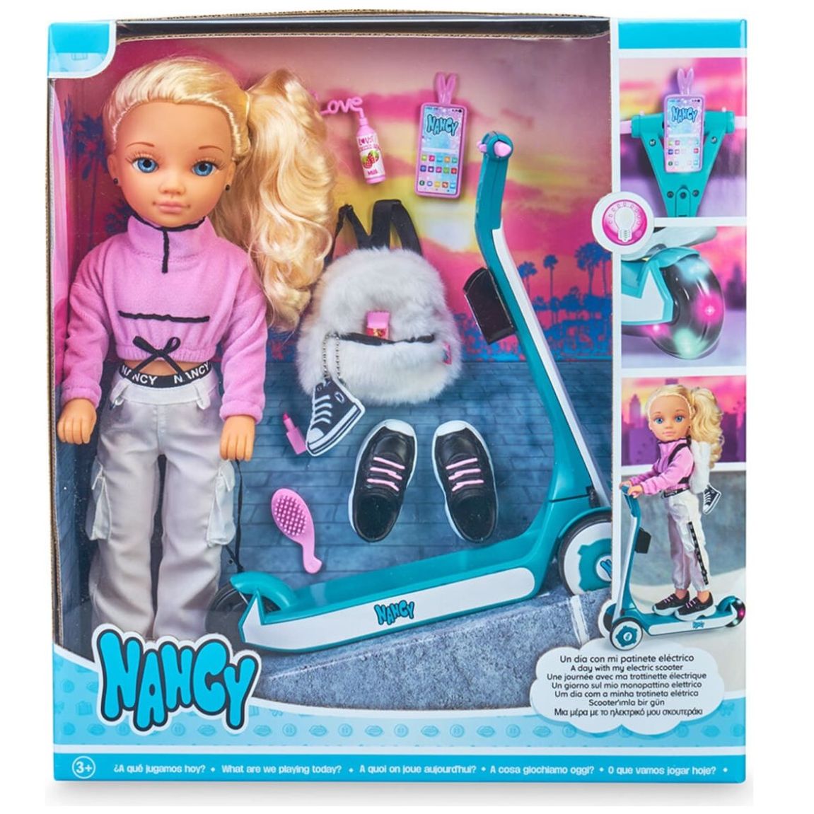 Muñeca Nancy un Día con Mi Scooter