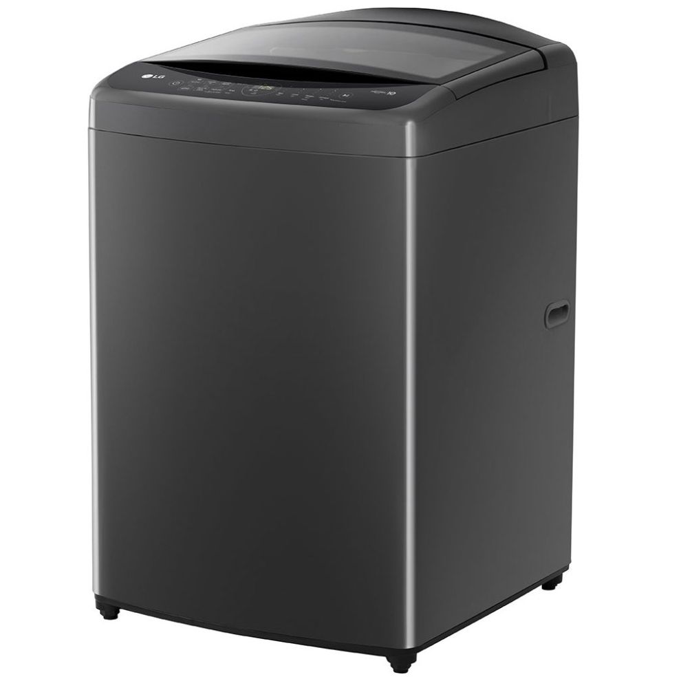 Lavadora Negra Lg Carga Superior 19 Kg Wt19Mv6